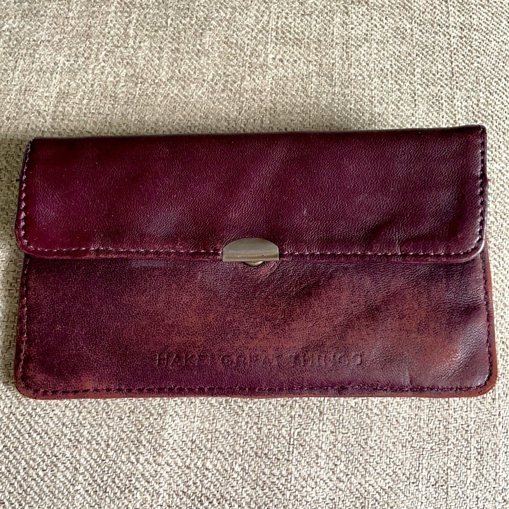 Kakei Great Things small leather wallet